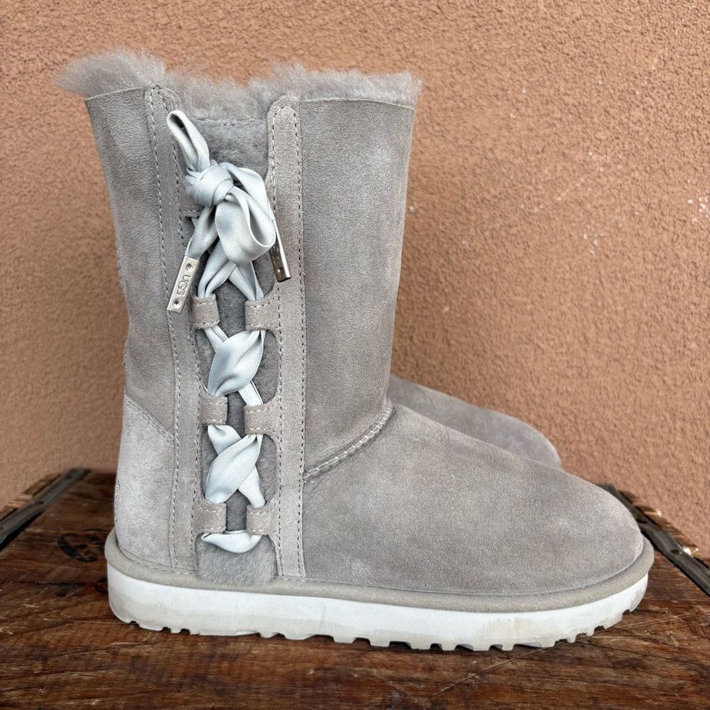 UGG Pala Boots In Grey Suede